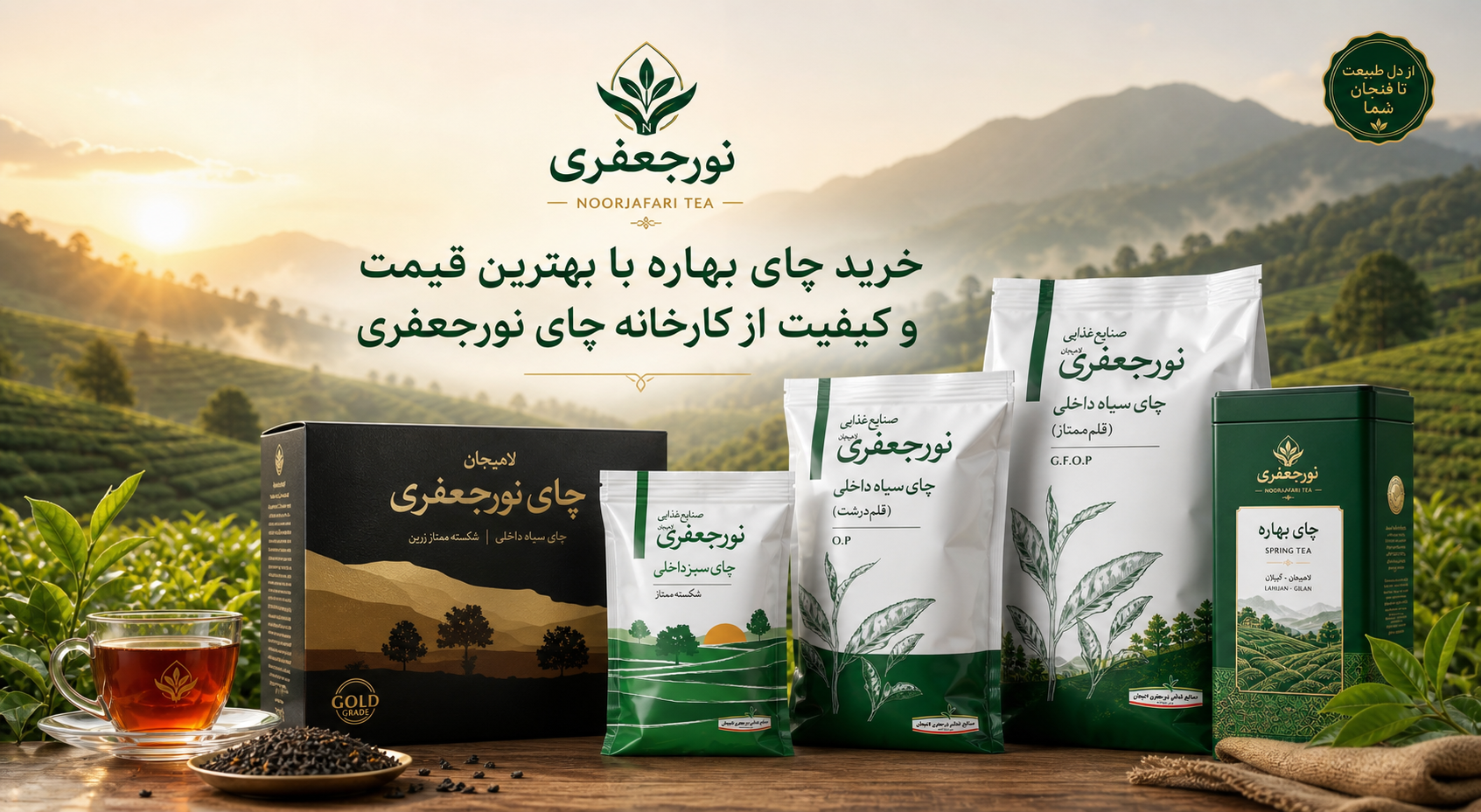 خرید چای بهاره لاهیجان